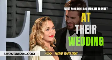 Liam's Wedding Serenade to Miley: Song Choice?