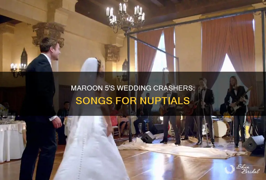 what song did maroon 5 use to crash weddings