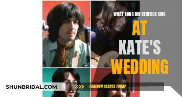 Kate and Rebecca's Wedding Song: A Musical Mystery