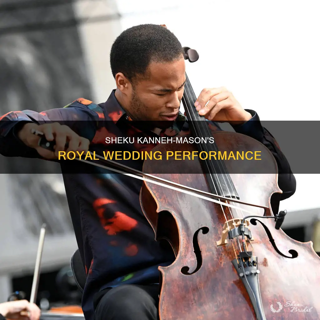 what song did sheku mason play during the wedding