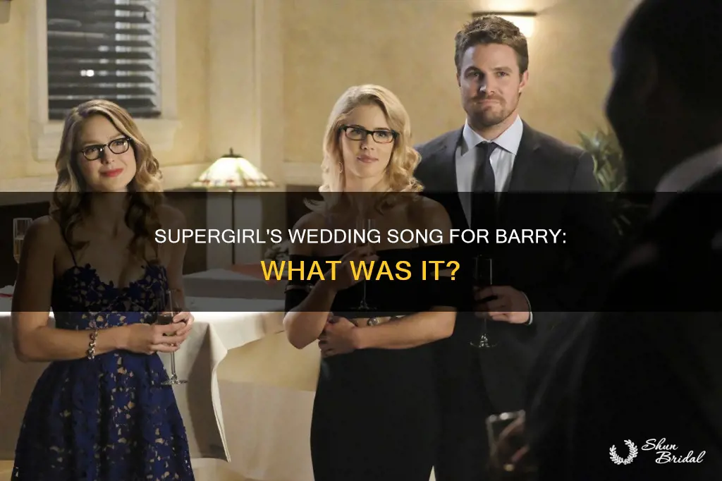 what song did supergirl sing at barry
