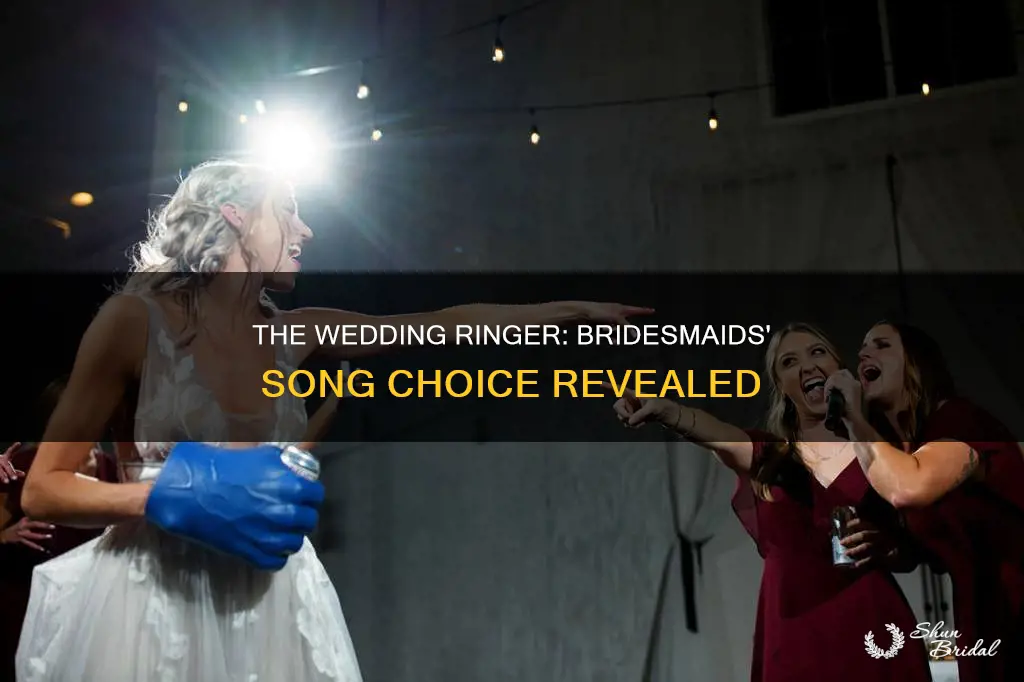 what song did the bridesmaids sing in the wedding ringer