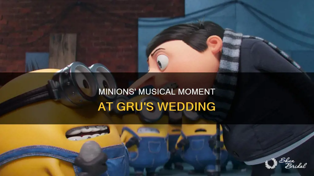 what song do the minions sing at gru