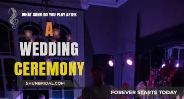 Perfect Post-Wedding Ceremony Songs to Celebrate Your New Beginning