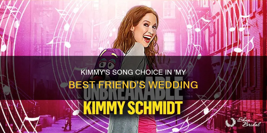 what song does kimmy sing in my best friends wedding