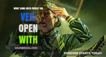 Pierce the Veil's Opening Song: Unveiling Their Iconic Concert Starter