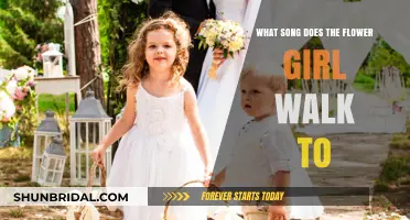 The Perfect Song for the Flower Girl's Walk Down the Aisle