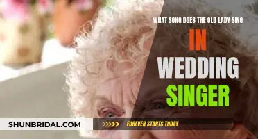 The Wedding Singer's Old Lady Sings a Classic