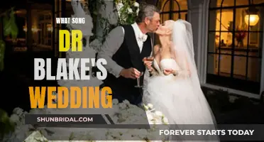 Which Song Did Dr. Blake Choose for His Wedding?
