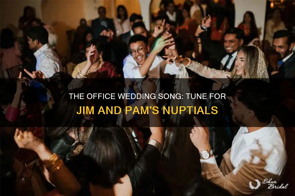 what song is the wedding in teh office