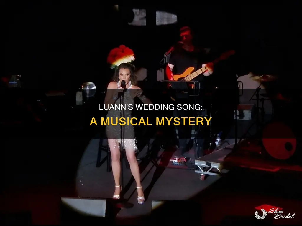 what song played at countess luann wedding