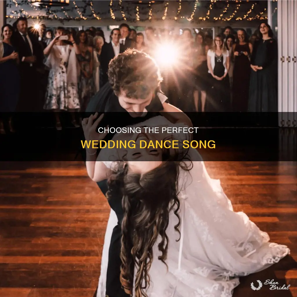 what song should I dance to at my wedding