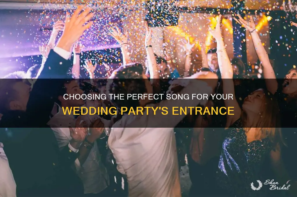 what song should the wedding party walk into
