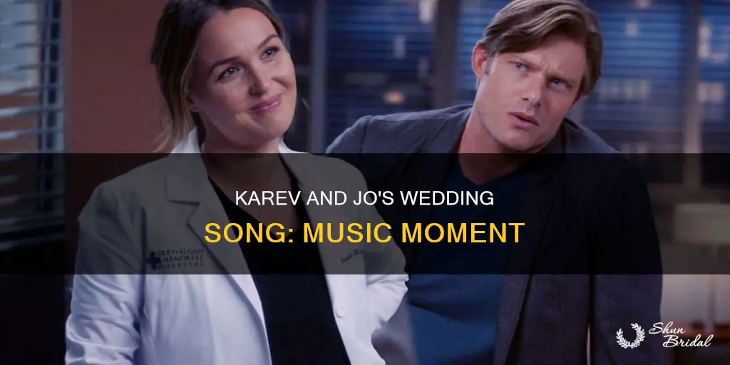what song was played during karev and jo
