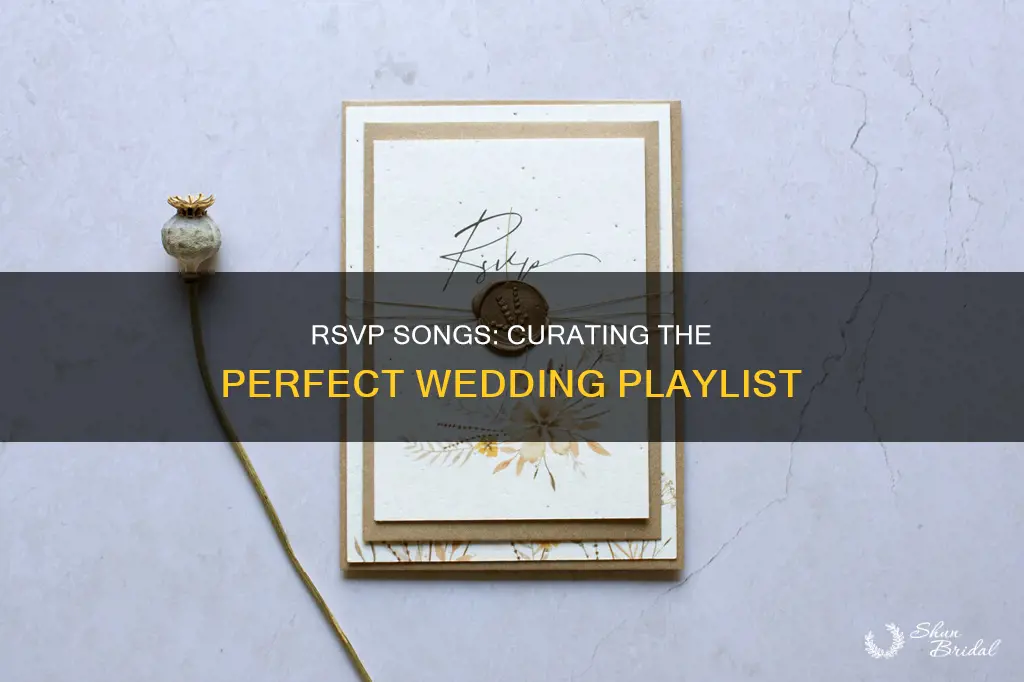 what song would you like wedding rsvp