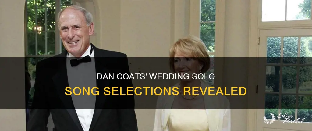 what songs are in dan coats solos for weddings