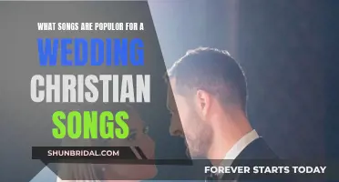 Christian Wedding Songs: Popular Choices for Your Big Day
