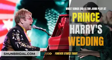 Elton John's Wedding Playlist for Prince Harry
