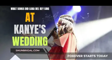 Lana Del Rey's Performance at Kanye's Wedding