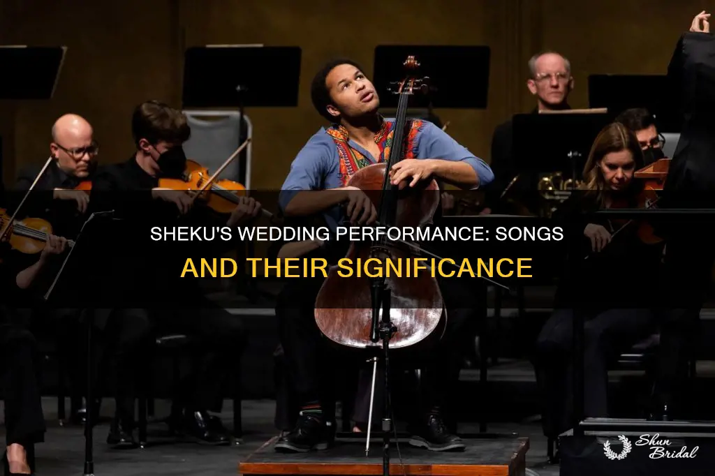what songs did sheku play at the wedding
