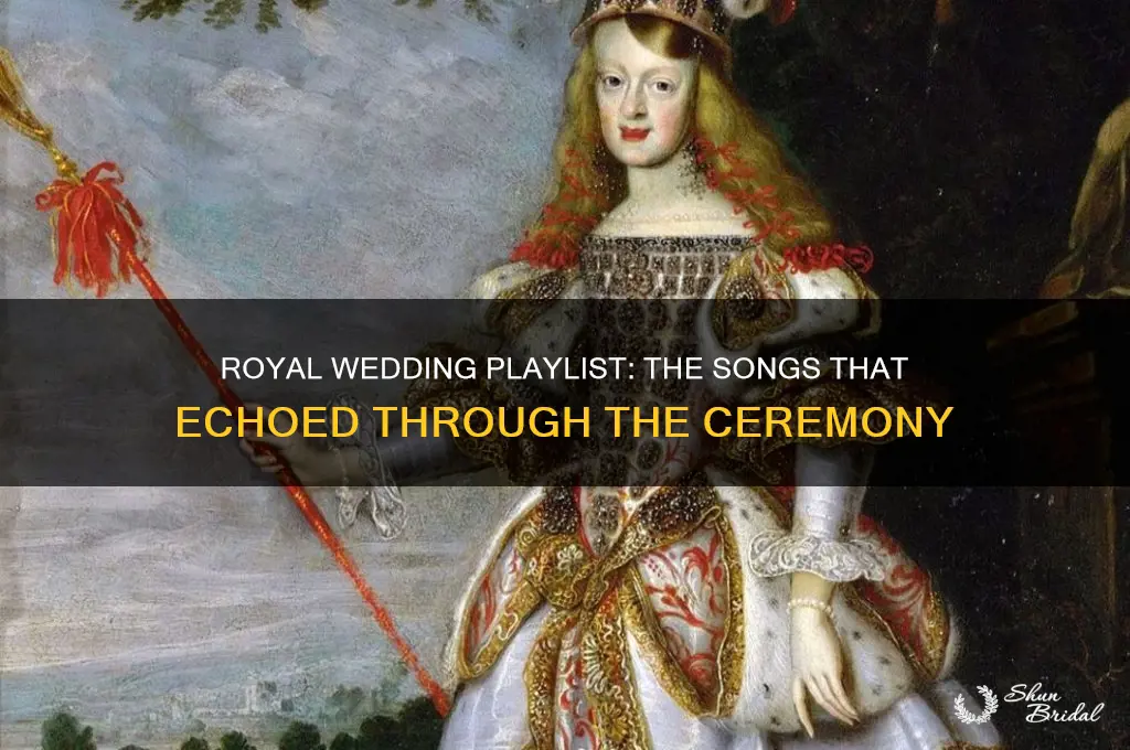 what songs did they sing at the royal wedding