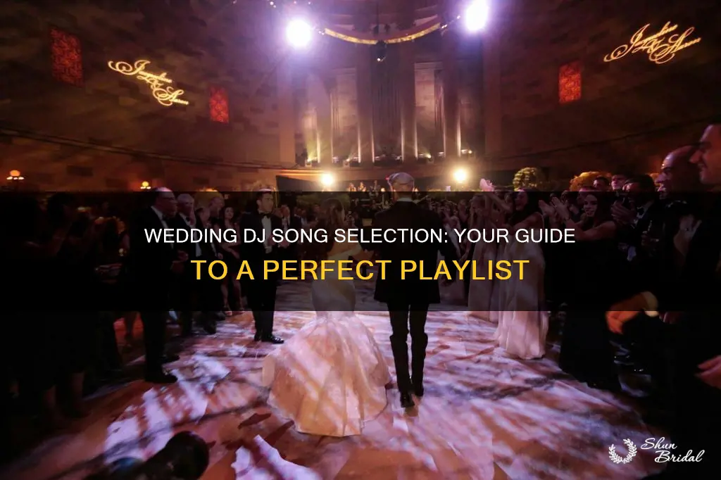 what songs do I give my wedding dj