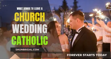 Best Songs to End a Catholic Wedding Ceremony