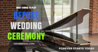 Perfect Pre-Wedding Ceremony Playlist: Setting the Mood for Your Big Day