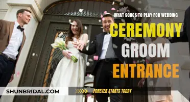 Perfect Groom Entrance Songs: Wedding Ceremony Playlist Ideas
