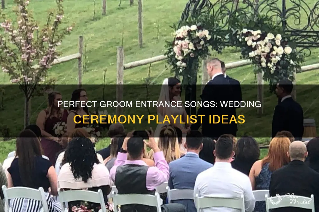 what songs to play for wedding ceremony groom entrance