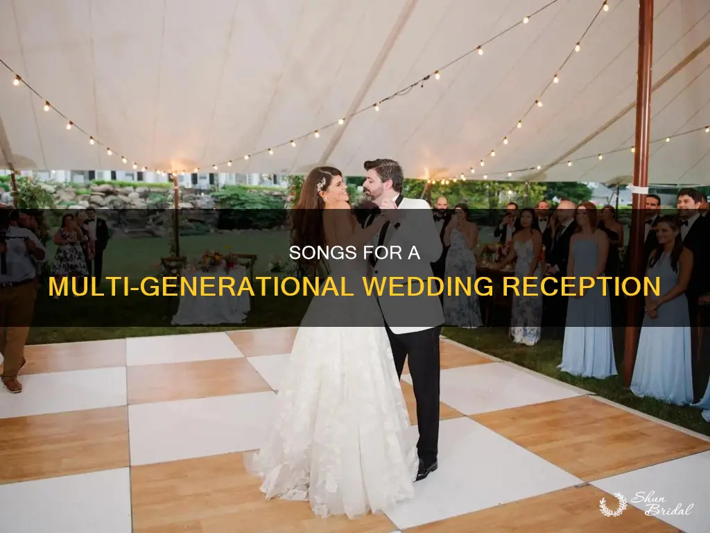 what songs to play wedding reception with many ages