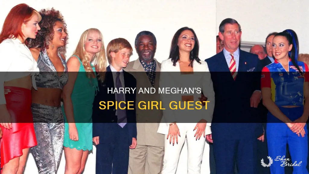 what spice girl is at harry wedding