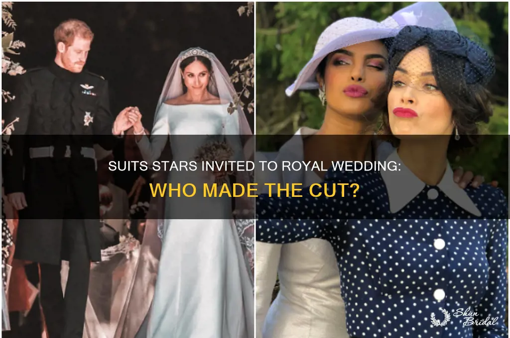 what stars from suits are jnvited to royal wedding