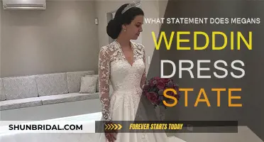 Megan's Wedding Dress: A Statement of Elegance and Individuality