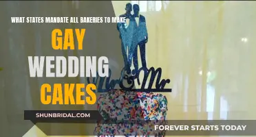 Which States Mandate Bakeries to Make Gay Wedding Cakes?