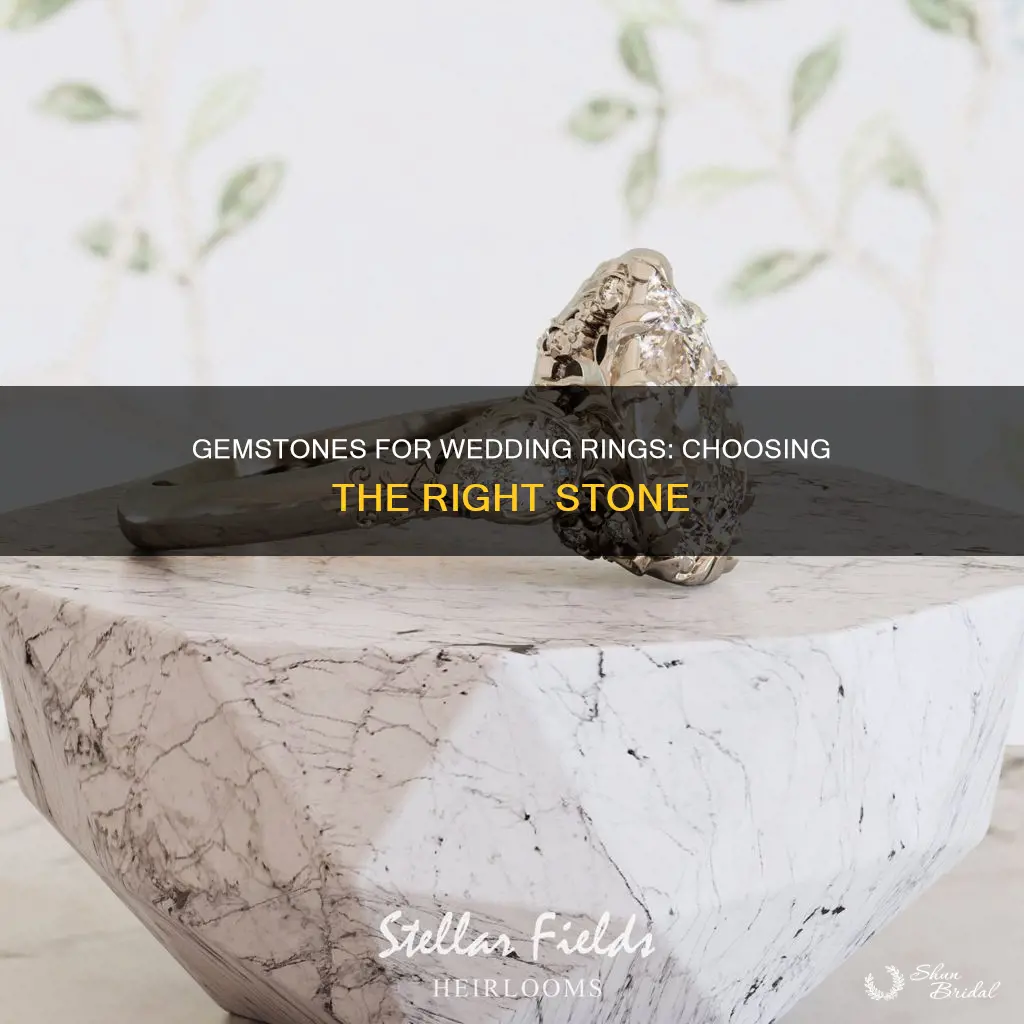 what stones are good for wedding rings