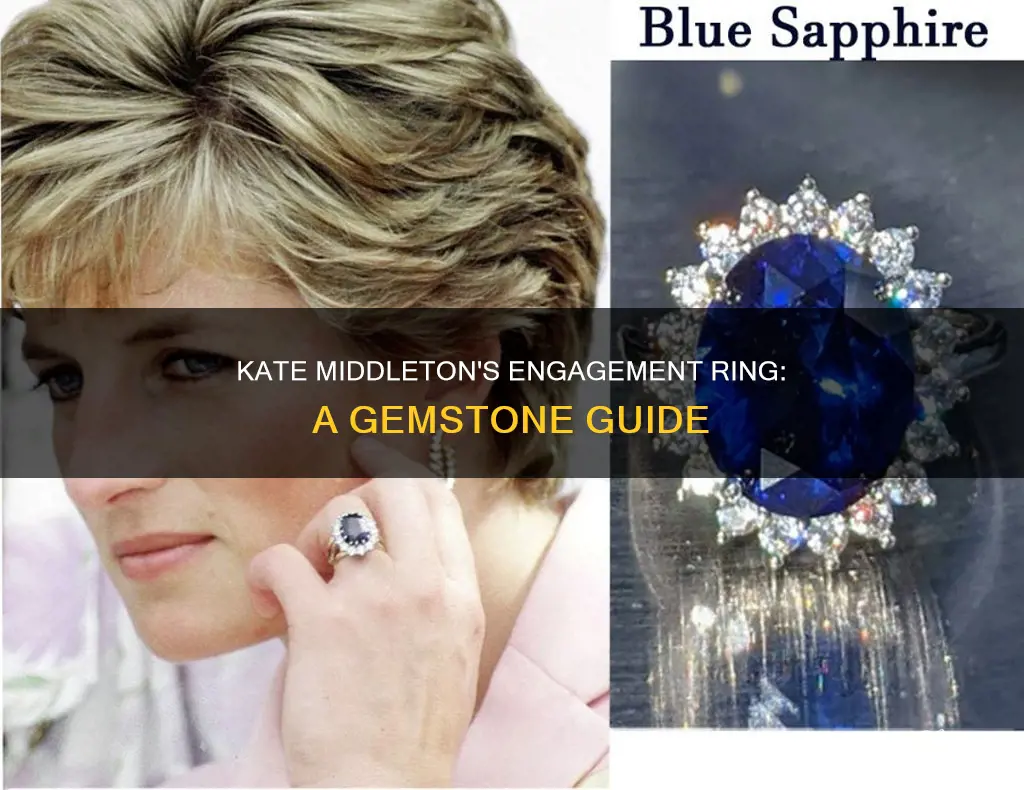 what stones make up kate middleton