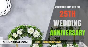 Where to Find Perfect 25th Wedding Anniversary Gifts: Top Stores