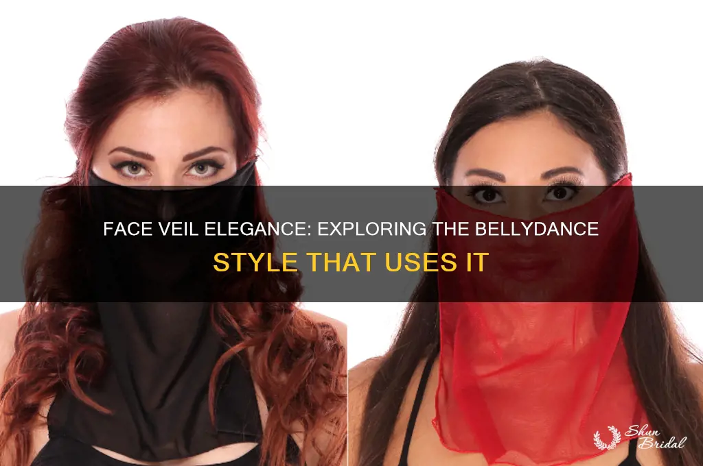 what style bellydance uses face veil