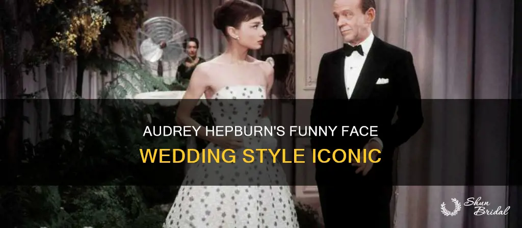 what style is audrey hepburn funny face wedding dress