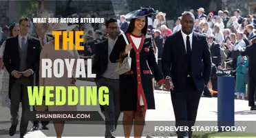 Suit Actors Who Graced the Royal Wedding: A Stylish Roundup