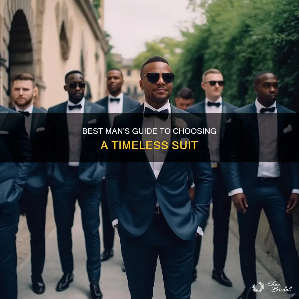 what suit should I buy for a best man