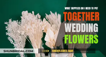Wedding Flower Supplies: What You Need to Know