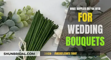 Essential Supplies for Creating Wedding Bouquets