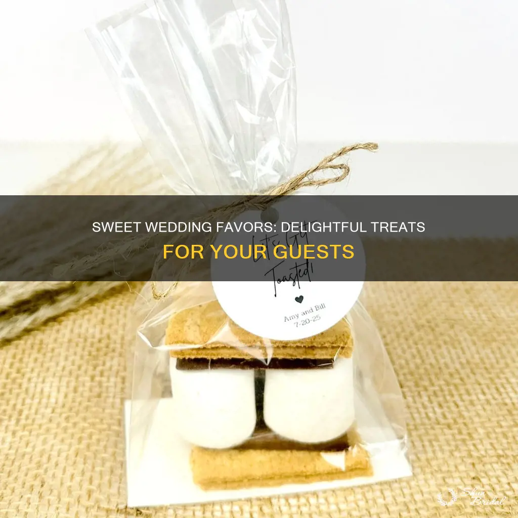 what sweets to put in wedding favour bags
