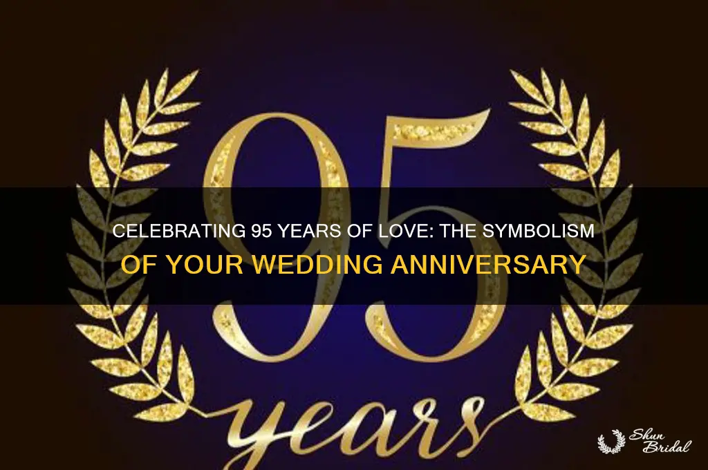 what symbolizes your 95th wedding anniversary
