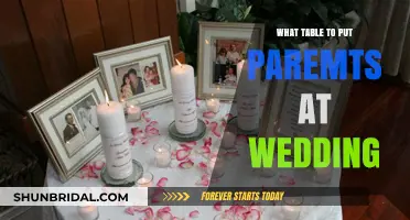 Wedding Table Tips: Where to Seat Your Parents