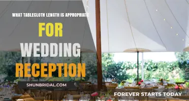 Tablecloth Lengths: Wedding Reception Styling Guide