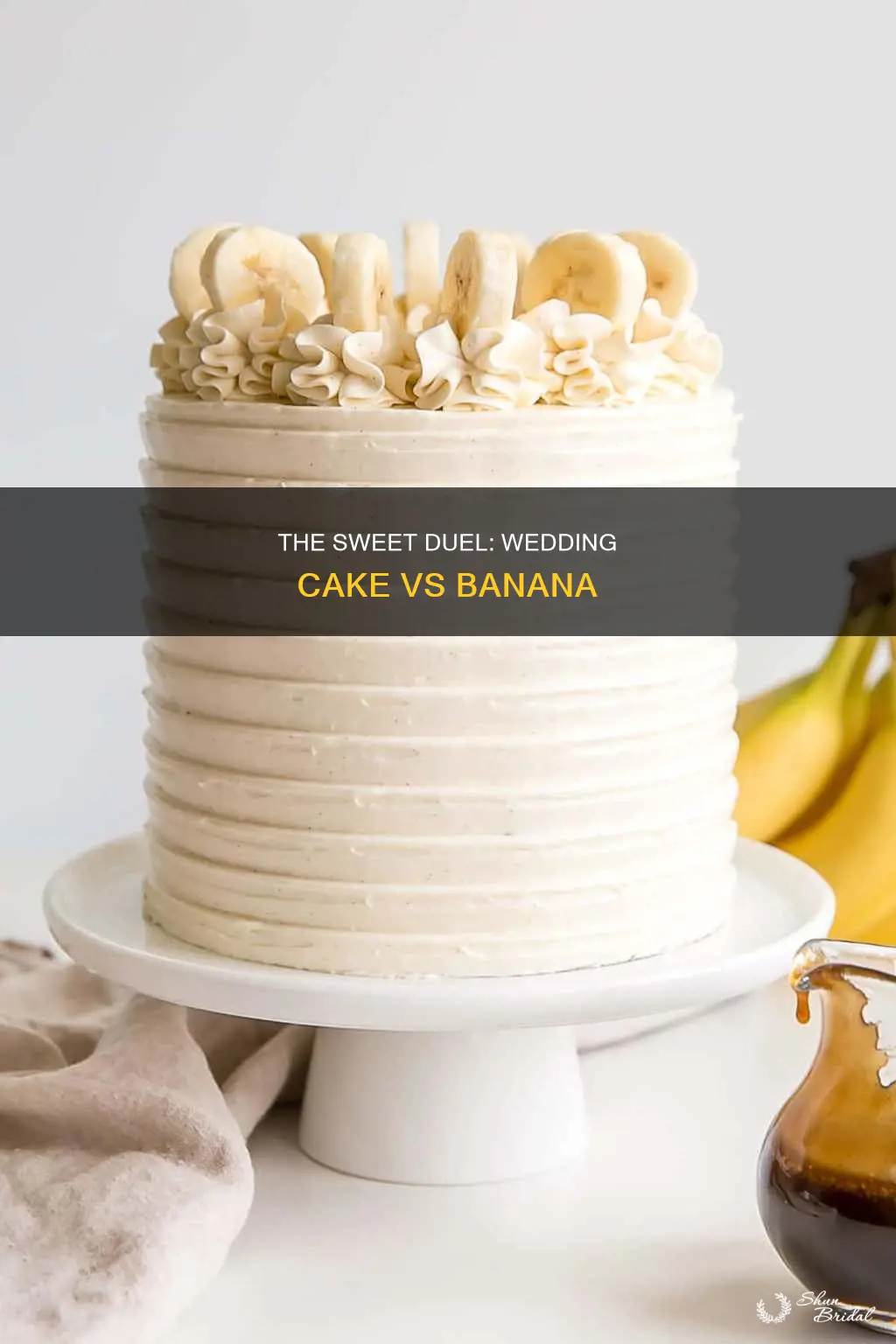 what tastes better wedding cake or banana