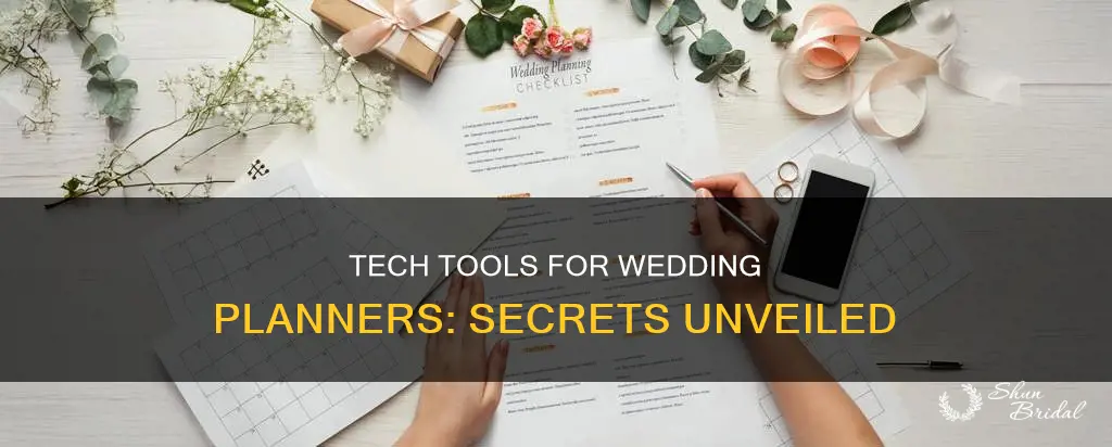 what technology do wedding planners use